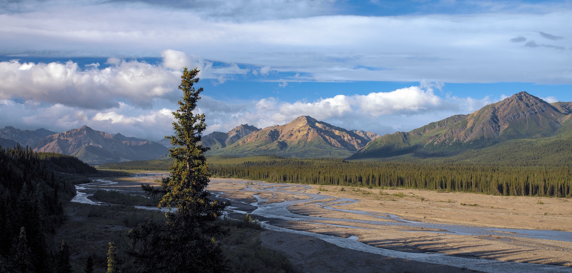 Denali National Park in Alaska, United States of America.