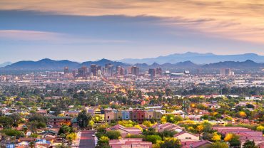 Phoenix, Arizona, USA Cityscape