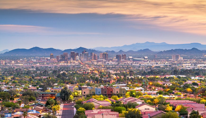 Phoenix, Arizona, USA Cityscape